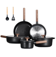 14 pc Healthy Ceramic Cookware Pots and Pans Set – Non-Toxic