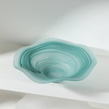 Glass Fruit Bowl Salad Plate