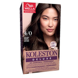 Wella Koleston Deluxe Ammonia-Free Hair Dye Kit 4/0 Brown