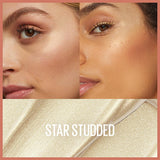 Maybelline New York Sunkisser Liquid Highlighter - Star Studded Glow: Blendable, Illuminating Makeup for Radiant, Natural Skin