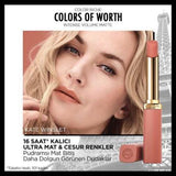 Loreal Paris Color Riche Intense Volume Matte Lipstick - 500 Beige Freedom - Long Lasting, Hyaluronic Acid for Fuller Lips