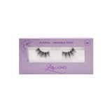 Sheer Band False Eyelashes: Natural Glam, Faux Mink, Reusable, Vegan & Cruelty-Free - Invisible Band for Undetectable Length & Volume