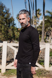 Clearance Men's Bamboo Viscose/Organic Cotton Long Sleeve T-Shirt