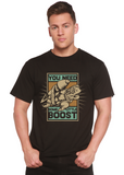 You Need Boost Men's Bamboo Viscose/Organic Cotton Short Sleeve Graphic T-Shirt