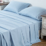 Kasentex Lightweight Sheet Set Full/Queen/King - Breathable Deep Pocket Bed Sheets with Pillowcases