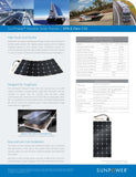 Sunpower 100W Flexible Solar Panel (Pallet of 30)