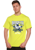 Brooklyn Health Club Men's Bamboo Viscose/Organic Cotton Short Sleeve Graphic T-Shirt