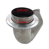 SPDZ1 2017-2025 6.6L Chevy L5P Duramax Diesel 3.5" Downpipe Exhaust