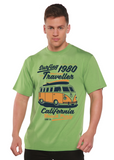 Surfing 1980 Spun Bamboo® Men's Bamboo Viscose/Organic Cotton Short Sleeve Graphic T-Shirt