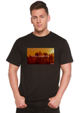 Los Angeles Unisex Bamboo Viscose/Organic Cotton Short Sleeve Graphic T-Shirt