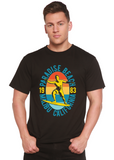 Paradise Beach 1983 Men's Bamboo Viscose/Organic Cotton Short Sleeve Graphic T-Shirt