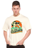 Funny Retro Woman Unisex Bamboo/Cotton Graphic T-Shirt