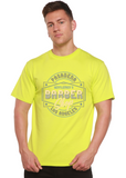 Gentlement's Barber Shop Men's Bamboo Viscose/Organic Cotton Short Sleeve Graphic T-Shirt