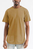 Extended Scallop Round Neck Tshirt