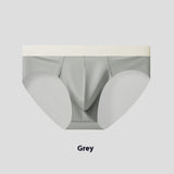 Men's Ice Silk Seamless Briefs Nude Feel Sports Style