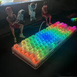 Universal Key Cap 132 Key Large Full Set Transparent