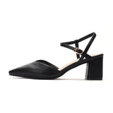 Fuhao 2020 Women's High Heel Sandals with Ankle Strap