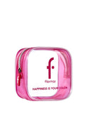 Flormar Happiness Is Your Color Pink Clear Makeup Bag