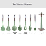 Silicone Spatula And 7 piece Silicone Kitchenware Set
