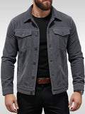 Mens Jacket Workwear Casual Outerwear