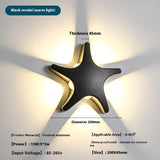 Outdoor Waterproof Starfish Made Corridor Aisle Bedroom Background Wall Decoration Wall Lamp