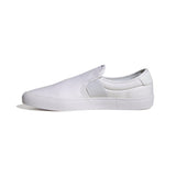 adidas Unisex Vulcraid3r Slip on Running Shoe White/White/Core Black 8 US Men