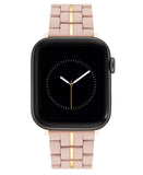 NINE WEST Fashion Rubberized Bracelet for Apple Watch Secure Adjustable Apple Watch Band Replacement Fits Most Wrists