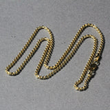 14k Yellow Gold Round Box Chain 1.7mm