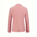 Mens Korean-style Slim-fit Single-breasted Casual Blazer