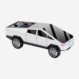 KP-828 Best-Selling Bluetooth Speaker Cyber Style Car Model With Dynamic Color Screen Wireless Subwoofer And Ambient Lighting Factory Direct Stock