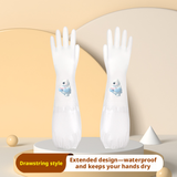 Cartoon Household Gloves-Dumbo Series-Shut-Mouth Models-PVC-L Size-1 Pair