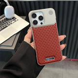 Diamond-Pattern Creative Frameless Magnetic Aromatherapy Phone Case