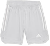 adidas Kids Condivo 22 Match Day Shorts Team Light Grey/White Large