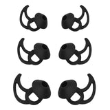 MMYQXI Earbud Replacement Tips Silicone Earbud Tips Ear Tips Compatible with Bose Quietcomfort and Sport Headphone Earbud Rubber Tips Earbud Covers 3 Pairs S M L Black