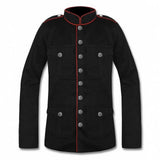 Mens Military Gothic Jacket Coat