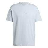 adidas Mens Tall Size All SZN Graphic T-Shirt Wonder Blue