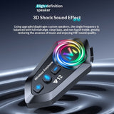 Helmet Bluetooth Headset Cycling Gear Waterproof Noise-Canceling High-Fidelity Sound