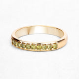 0.27 Carat Genuine Yellow Diamond 14K Yellow Gold Ring (SI1-SI2)
