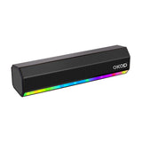 KP-557 Bluetooth Speaker With RGB Colorful Lights Home Soundbar With Wireless Bluetooth Deep Bass High-Fidelity Surround Sound And Card Playback Support