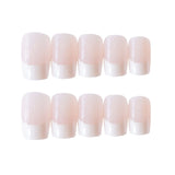 24 Pieces Of French Long Fake Nails