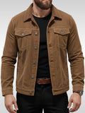 Mens Jacket Workwear Casual Outerwear