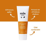 Mia Klinika Skin Whitening Cream - Even Skin Tone & Reduce Blemishes with Arbutin & Glutathione