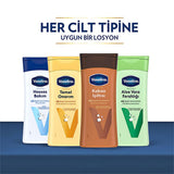 Vaseline Aloe Vera Body Lotion - 48 Hour Moisturization for Dry Skin - Non-Greasy & Dermatologically Tested