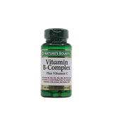 Nature's Bounty Vitamin B-Complex Plus Vitamin C Supplement - 60 Tablets - Immune System Support & Energy Boost