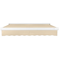 [08x06FT] Awntech Key West Premium Manual Outdoor Retractable Awning [FCM8-SBY] (SAK12431)