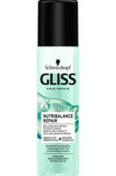 Gliss NutriBalance Repair Hair Cream 200ml - Nourishing Prebiotic Hair Treatment for Damaged Hair