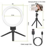 9" Dimmable LED Ring Light with Tripod