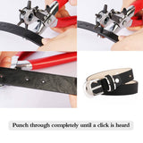 9" Heavy Duty Belt Hole Punch Hand Pliers