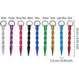9-Pack: Aluminum Self-Defence Key Chain