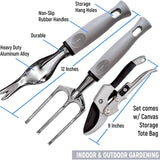 9-Piece: Heavy Duty Aluminum Alloy Gardening Tools Set